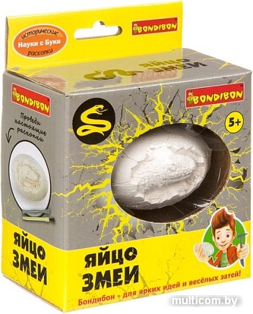 Набор для опытов Bondibon Науки с Буки Яйцо змеи ВВ4118