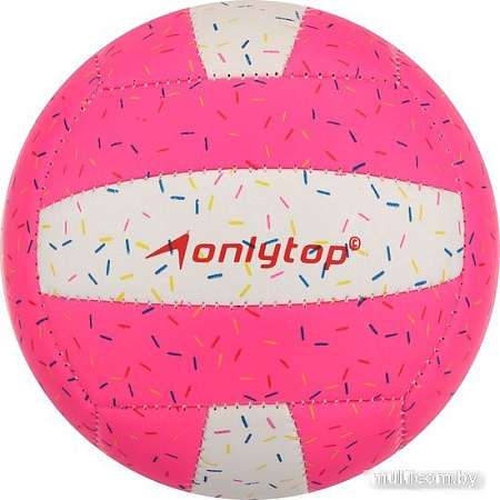 Волейбольный мяч Onlytop Пончик 4166906 (2 размер)