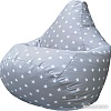 Кресло-мешок Flagman Груша Мега Г3.7-49 Звезды (серый)