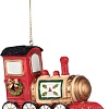 Елочная игрушка Goodwill Xmas 2023 Паровоз с венком TR 21128-1