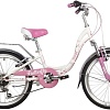 Детский велосипед Novatrack Butterfly 6.V 20 2022 20SH6V.BUTTERFLY.PN22 (белый/розовый)