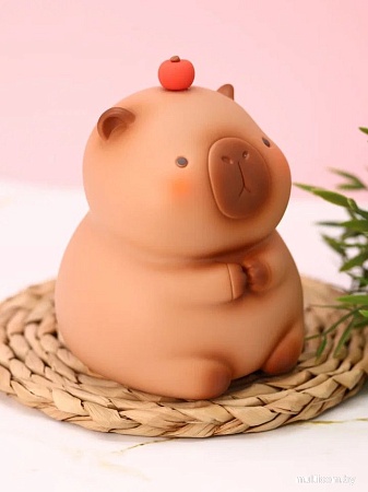 Копилка для денег ILikeGift Capybara with apple BB2574-7-01