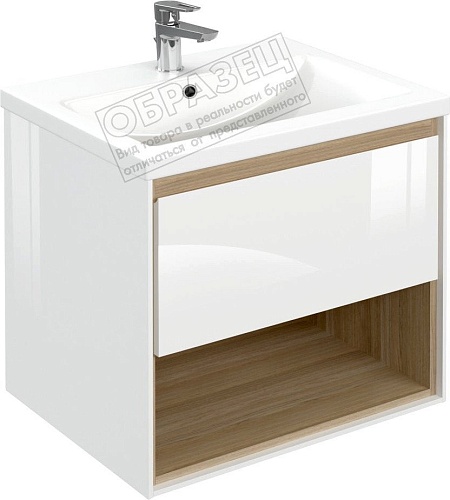 Cersanit Тумба с умывальником Louna 60 + Moduo