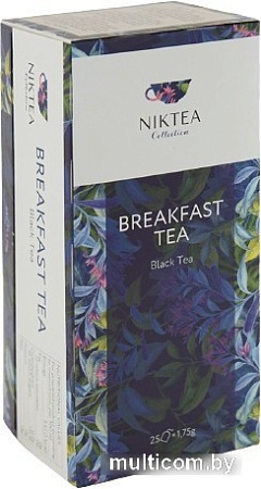 Черный чай Althaus Deli Packs NikTea Breakfast 25 шт