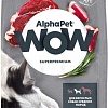 Сухой корм для собак AlphaPet WOW Superpremium с говядиной и сердцем для взрослых средних пород 7 кг