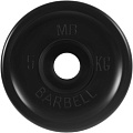 Диск MB Barbell Евро-классик 51 мм (1x5 кг)