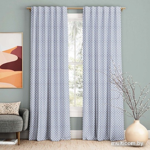 Комплект штор Pasionaria Хинди 340x240 (2 шт, синий)