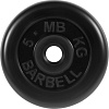 MB Barbell Стандарт 31 мм (1x5 кг, черный)