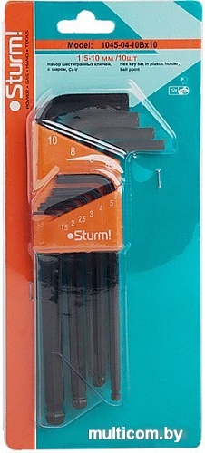 Набор ключей Sturm 1045-04-10Bx10 10 предметов