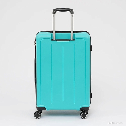 Чемодан-спиннер Francesco Molinary 197-PP1906/2-24BIR (бирюзовый)