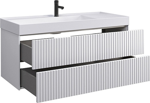 Belux Тумба под умывальник Сиртаки НП 120-02 (18, белый матовый)