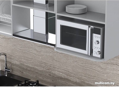 Готовая кухня Интерлиния Мила Gloss 1.8 (капучино-капучино)