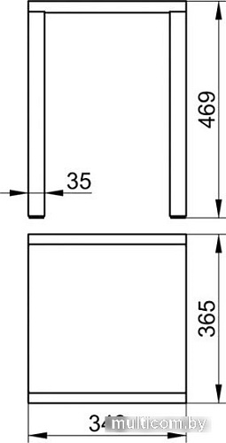 Стул для ванной комнаты Keuco Plan 14982010051
