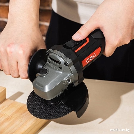 Угловая шлифмашина Deli DE-JM20-3D4 (с 2-мя АКБ, сумка)