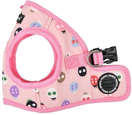 Шлейка-жилетка Puppia Lady Beetle-B PAWA-HB1957-PK-S (розовый)