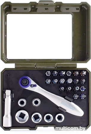 Набор торцевых головок и бит Metabo 626701000 (26 предметов)