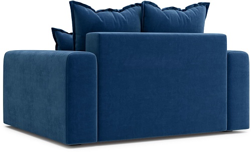 Кресло-кровать Mio Tesoro Отман (Velutto 26, синий)
