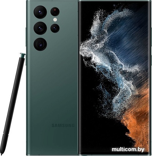 Смартфон Samsung Galaxy S22 Ultra 5G SM-S908B/DS 12GB/256GB (зеленый)