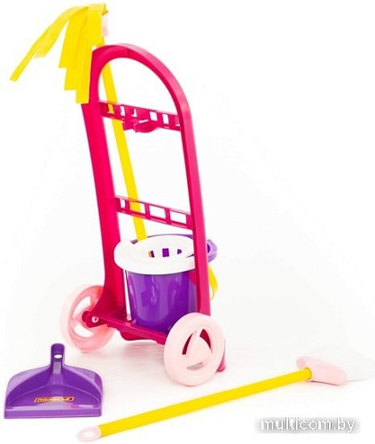 Набор хозяйственный игрушечный Полесье Чистюля-мини 44747