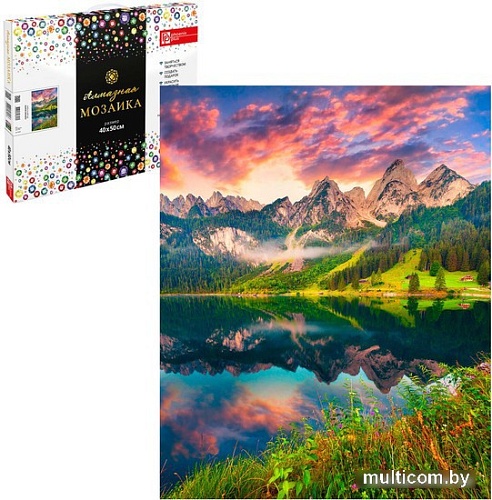 Алмазная мозаика Феникс+ Горное озеро 65590