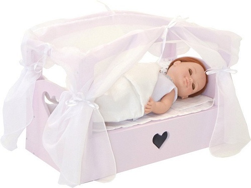 Кроватка для кукол Paremo Любимая кукла Мия с ящиком PFD120-79