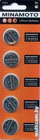 Батарейки Minamoto CR2032 5/card