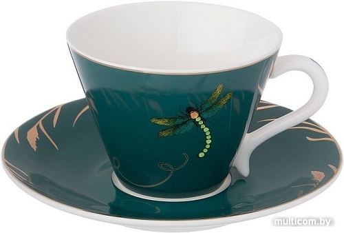 Чашка с блюдцем Lefard Crystal 754-162