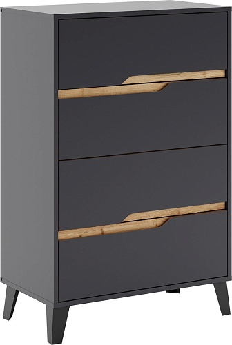 Комод ЭлиГард Eyva 4S (графит)