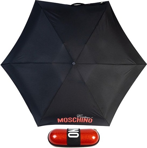 Зонт Moschino 8900-SuperminiH Glitter Red