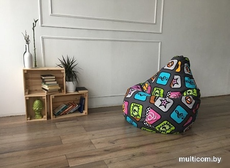 Кресло-мешок DreamBag 50068 (L, жаккард, planet)