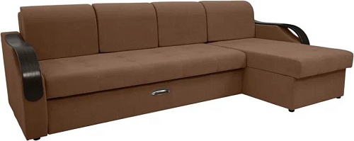 Сириус Лидер-6 с оттоманкой НПБ 300x165 (Eva 03 светло-коричневый)