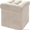 Пуфик DreamBag 13583 (велюр, светло-бежевый)