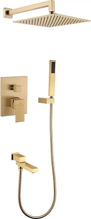 Душевая система Grocenberg GB5089MG-1 (золото матовый)