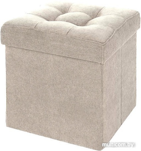 Пуфик DreamBag 13583 (велюр, светло-бежевый)
