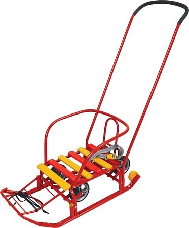 Санки Nika Тимка 3К Универсал (красный)