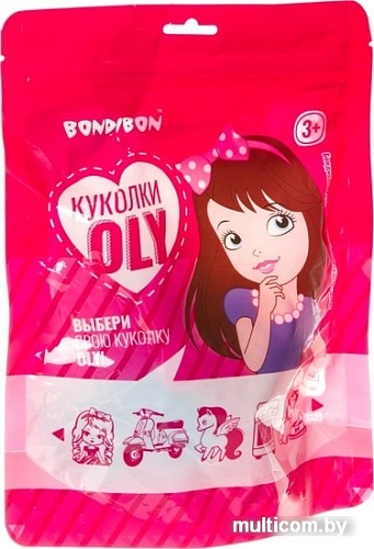 Кукла Bondibon OLY с собачкой в будке ВВ3988
