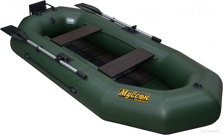 Моторно-гребная лодка Муссон R-260 TP (серый)