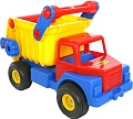 Каталка Полесье Автомобиль-самосвал №1 с резиновыми колесами