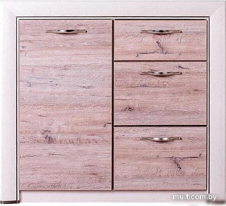 Тумба Anrex Olivia 1D3S Вудлайн Кремовый/ Дуб Анакона