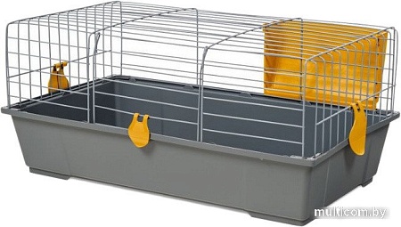 Клетка Voltrega 934G (серый/желтый) 