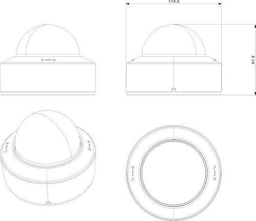 IP-камера Provision-ISR DAI-340IPEN-28-V4