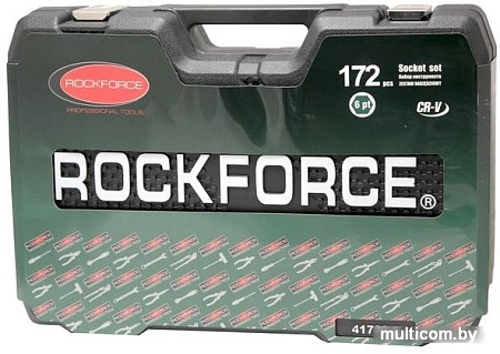 Универсальный набор инструментов RockForce RF-41723-5 (172 предмета)