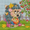 Набор для вышивания Белоснежка Ежик садовод 178-14