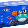 Игрушка-каталка Sima-Land Краб QC-1Y 7865413 (бирюзовый)
