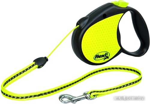 Flexi New Classic XS Neon 3 m (желтый)