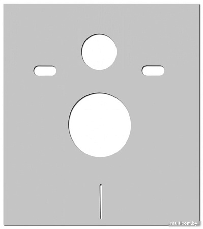 Унитаз подвесной Berges Wasserhaus Atom Line 410 042447 (с кнопкой)