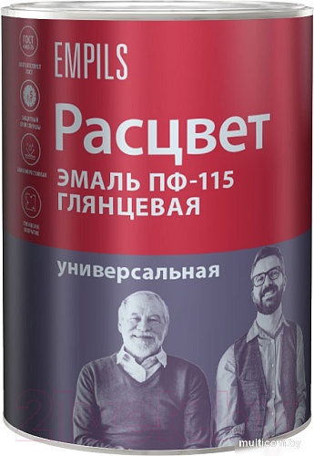 Расцвет ПФ-115 Глянцевый (салатовый, 0.9 кг)
