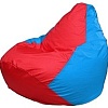 Кресло-мешок Flagman Груша Мини L Г0.1-179 (красный/голубой)