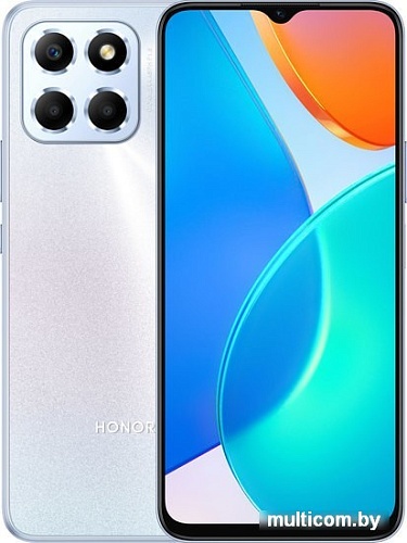 Смартфон HONOR X6 4GB/64GB с NFC (серебристый)