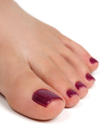 Гель-лак Emi E.MiLac For Pedicure Карминовый №25 9 мл